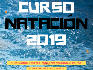 CURSILLOS DE NATACIÓN 2019